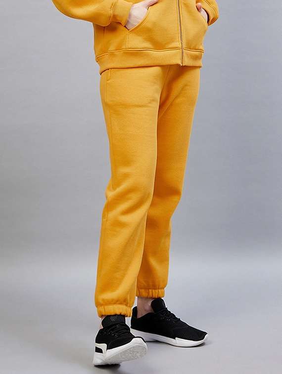 drawstring waist solid jogger - 19118012 -  Standard Image - 2