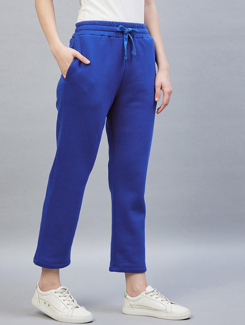 drawstring waist solid track pant - 19118019 - Standard Image - 2