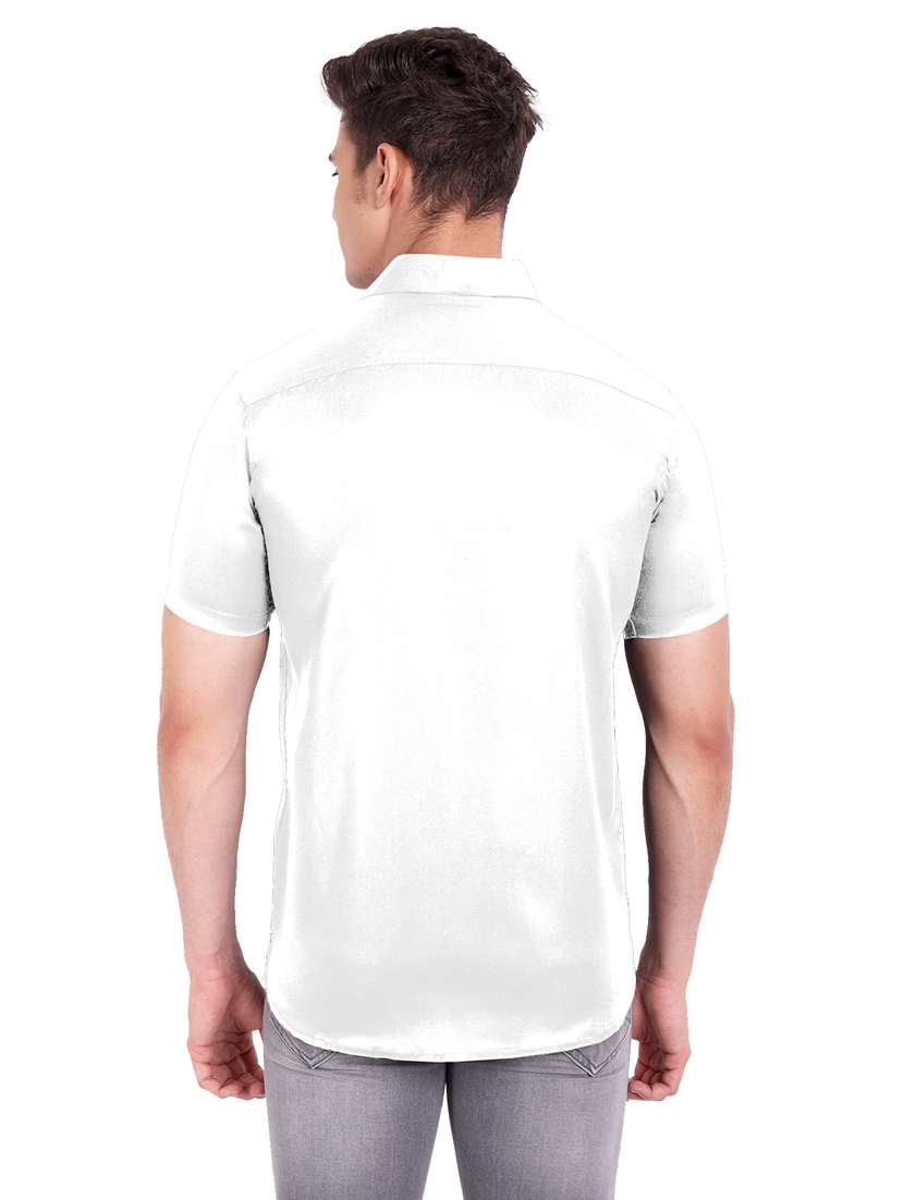 mens solid casual shirt - 19119478 -  Standard Image - 7