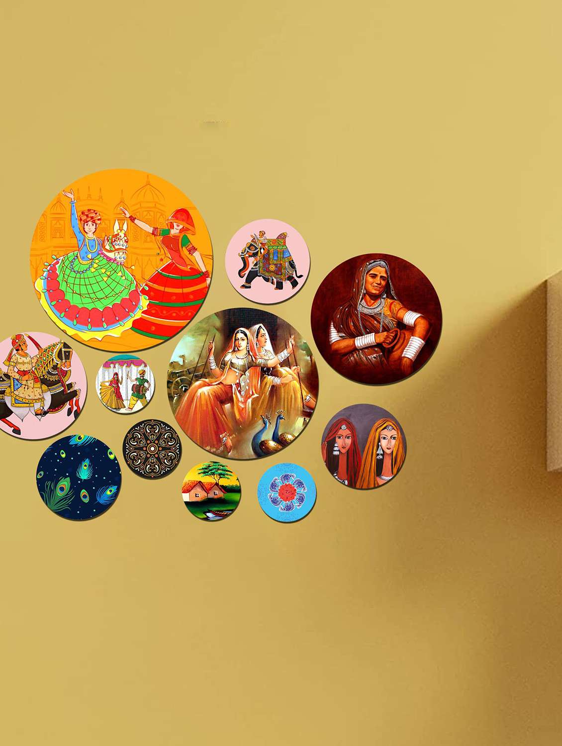 Wooden Wall Hanging Art Decoration Item For Home|Wall Decor Item|Gift(wps 119n)