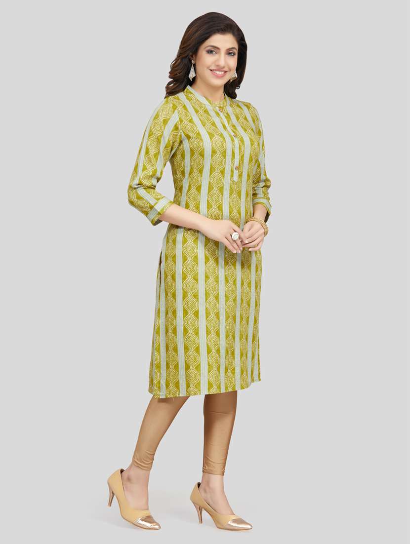 women's straight kurta - 19122755 - Standard Image - 2