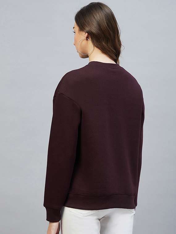 women's chest print sweatshirt - 19122829 -  Standard Image - 2