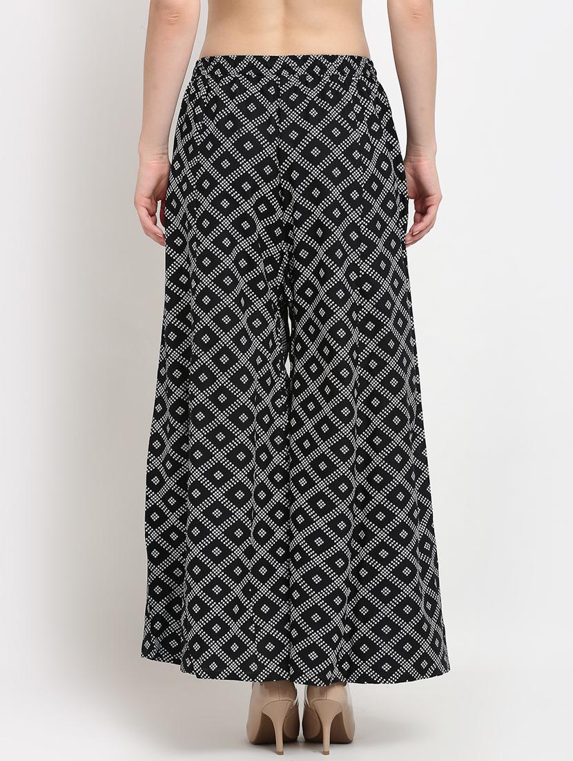 pack of 2 printed flared palazzo - 19124363 - Standard Image - 2