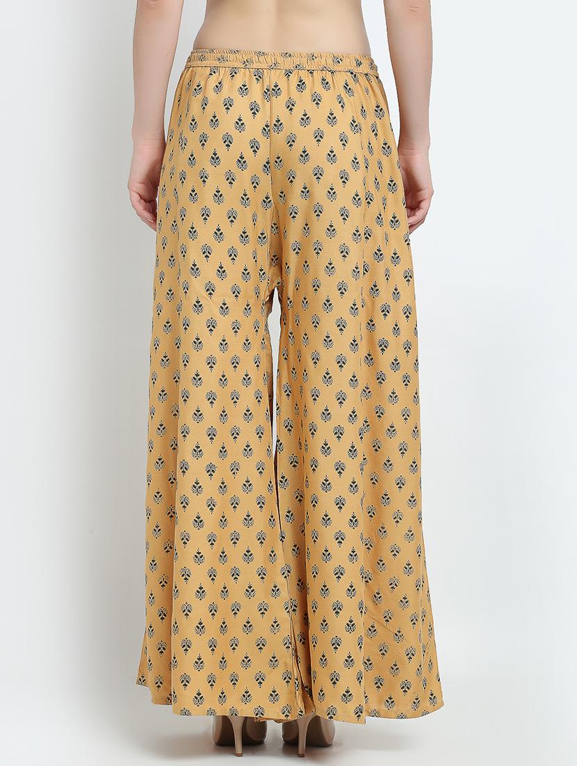 pack of 2 printed flared palazzo - 19124390 - Standard Image - 2