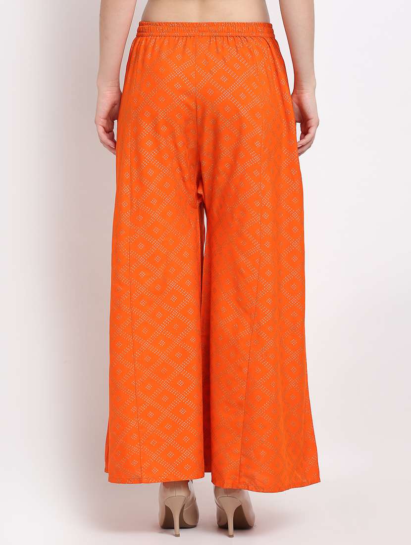 pack of 2 printed flared palazzo - 19124398 -  Standard Image - 2