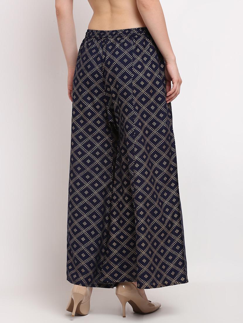 pack of 2 printed flared palazzo - 19124449 - Standard Image - 2