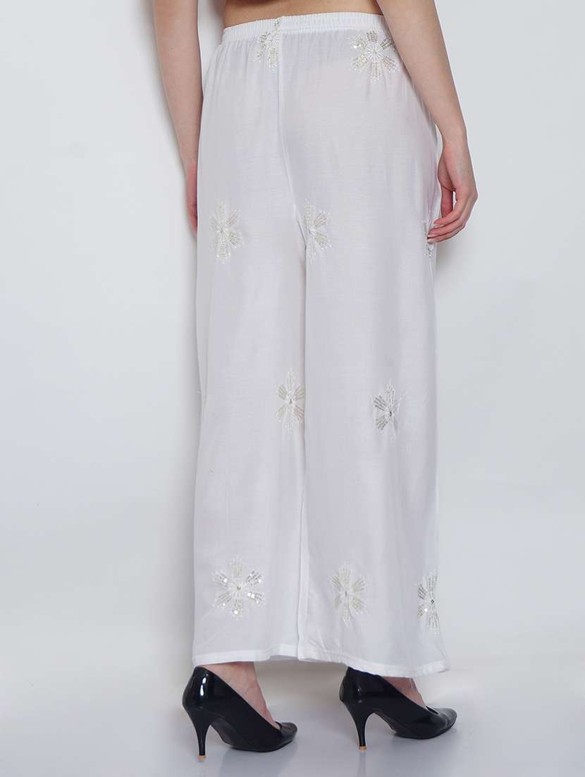 pack of 2 embroidered flared palazzo  - 19124467 -  Standard Image - 2