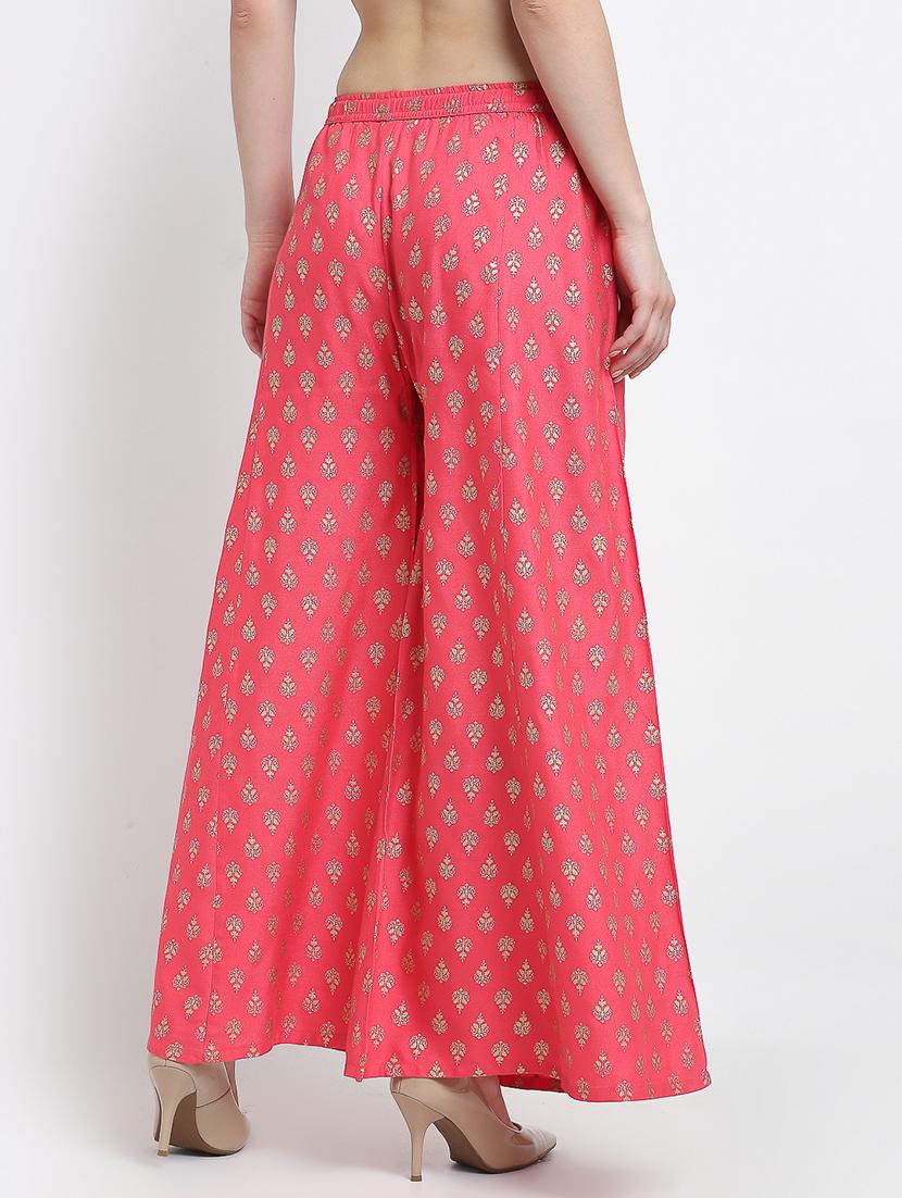 pack of 2 printed flared palazzo - 19124563 - Standard Image - 2