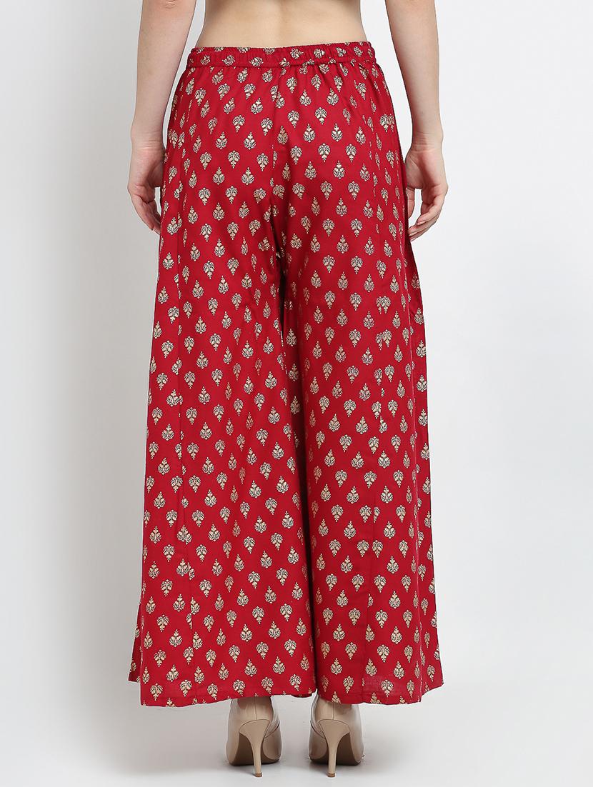 pack of 2 printed flared palazzo - 19124652 - Standard Image - 2
