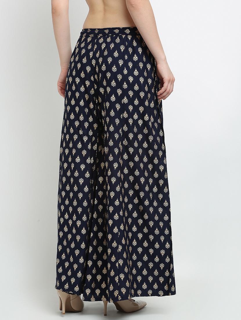 pack of 2 printed flared palazzo - 19124694 - Standard Image - 2