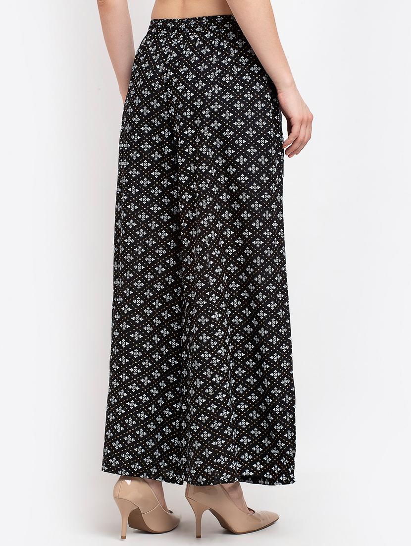 pack of 2 printed flared palazzo - 19124835 - Standard Image - 2