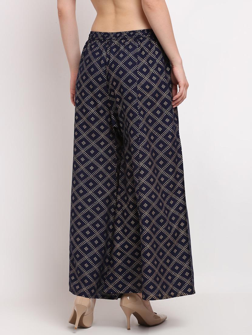 pack of 2 printed flared palazzo - 19125325 - Standard Image - 2