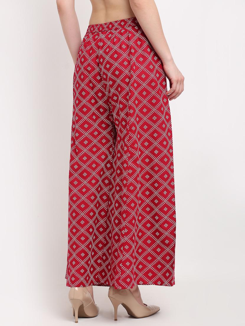 pack of 2 printed flared palazzo - 19125371 - Standard Image - 2