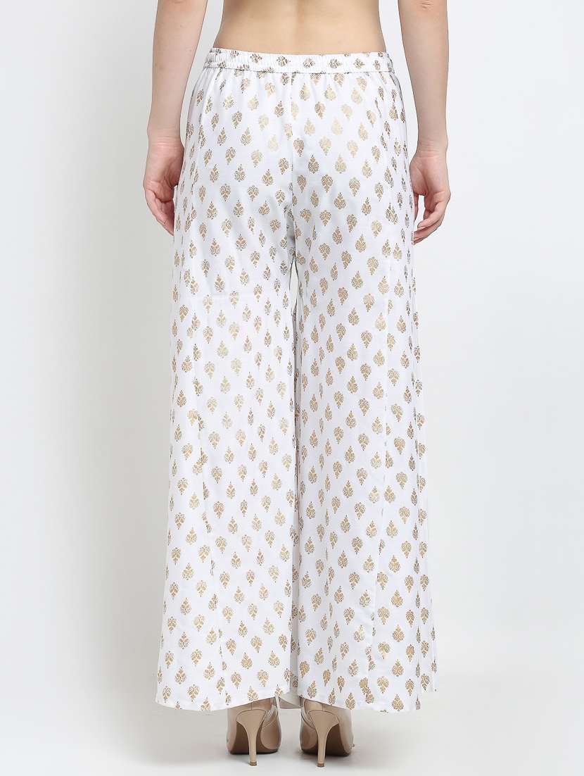 pack of 2 printed flared palazzo - 19125474 -  Standard Image - 2