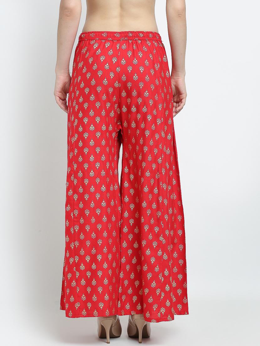 pack of 2 printed flared palazzo - 19125481 - Standard Image - 2
