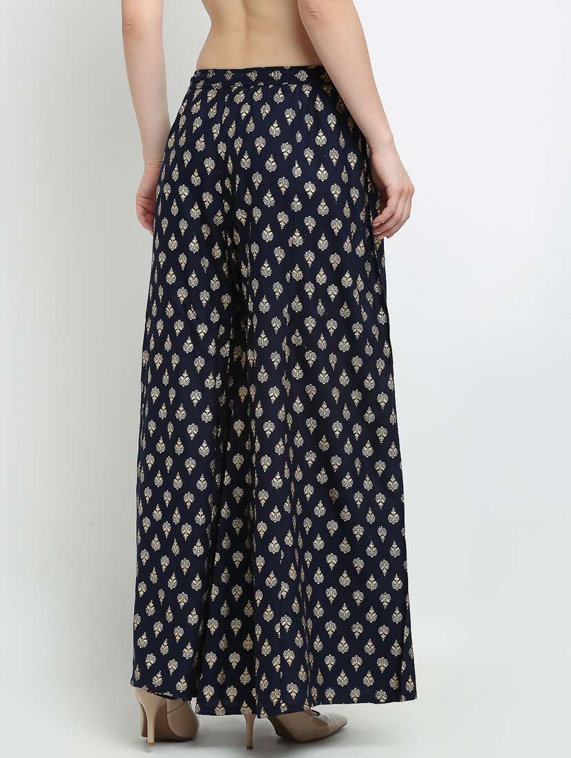 pack of 2 flared palazzos - 19125502 -  Standard Image - 2