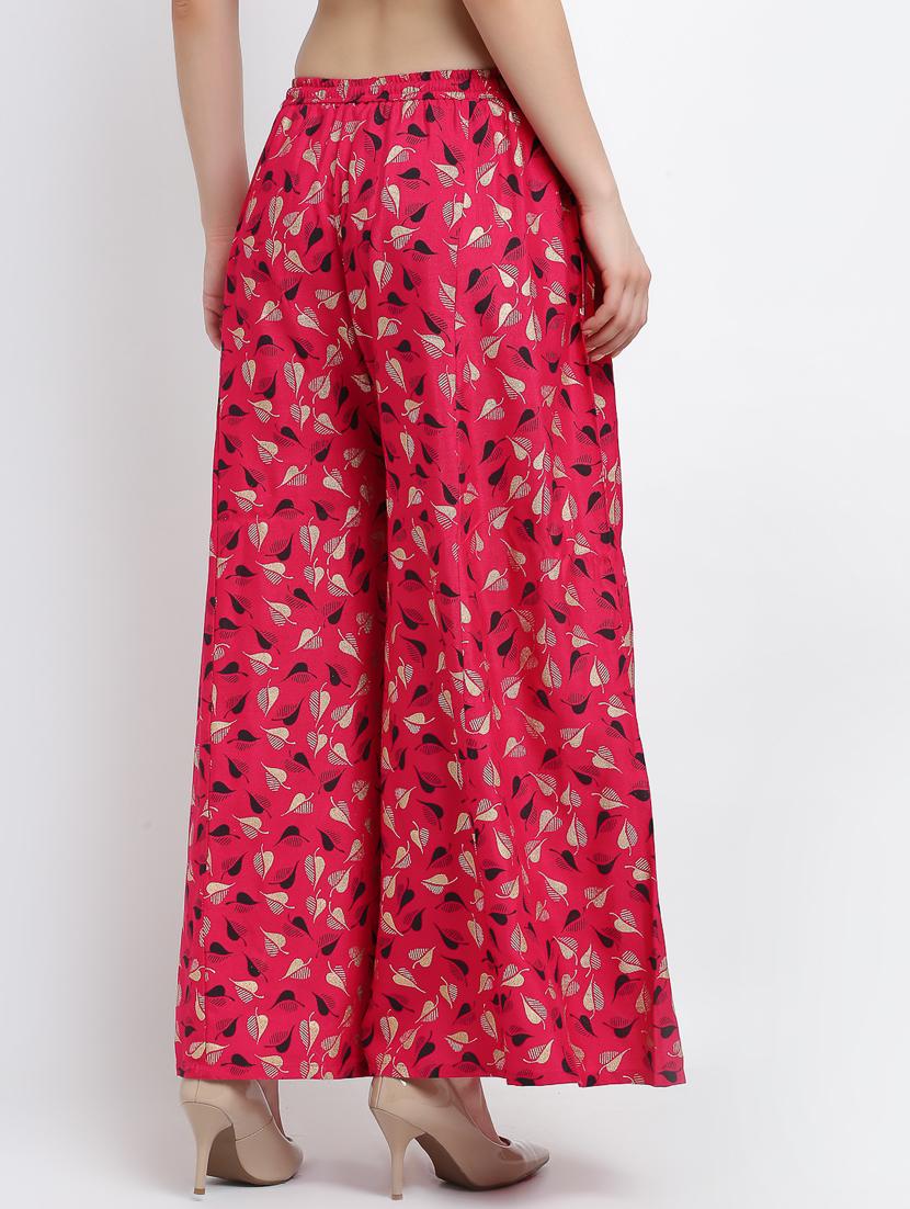 pack of 2 printed flared palazzos - 19125593 - Standard Image - 2