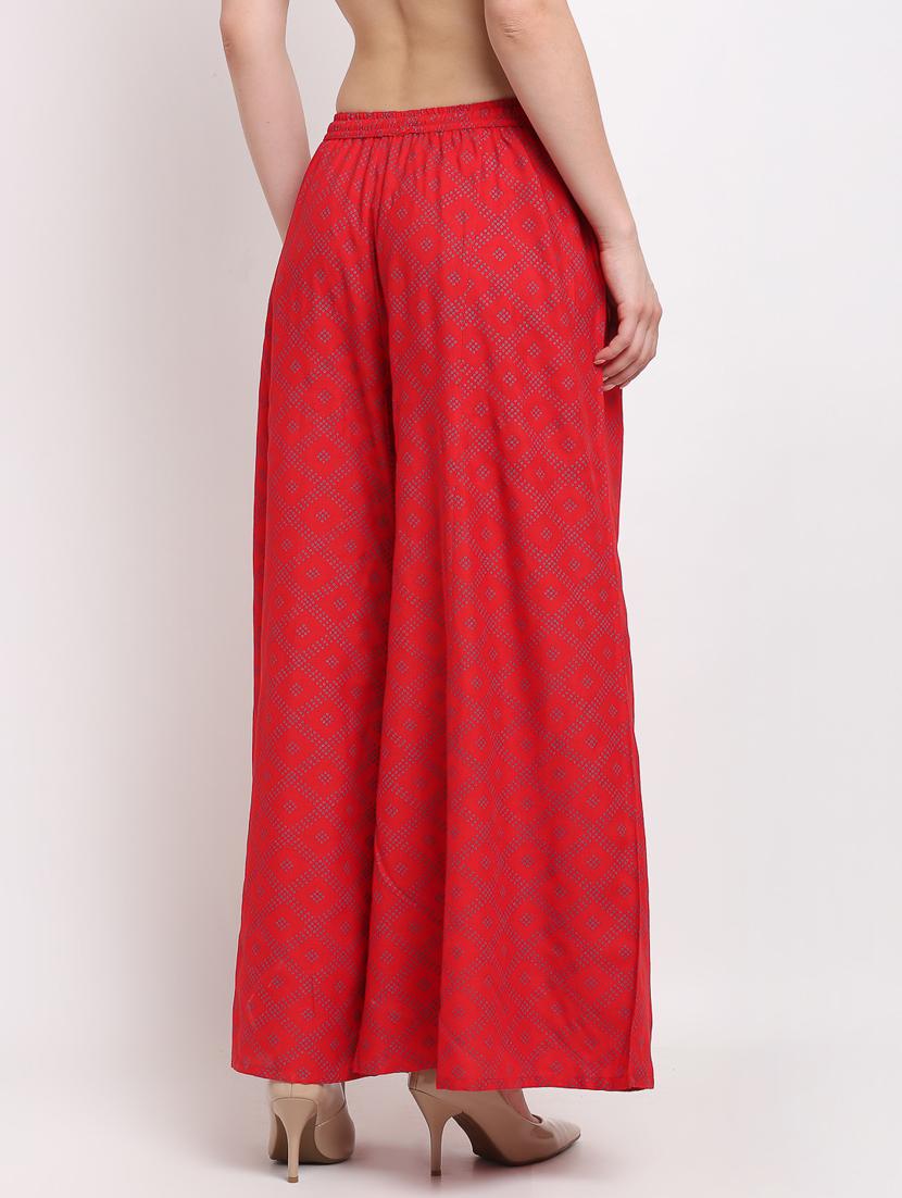 pack of 2 printed flared palazzo - 19125640 - Standard Image - 2