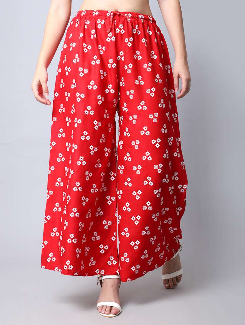 pack of 2 printed flared palazzo - 19125926 -  Standard Image - 2