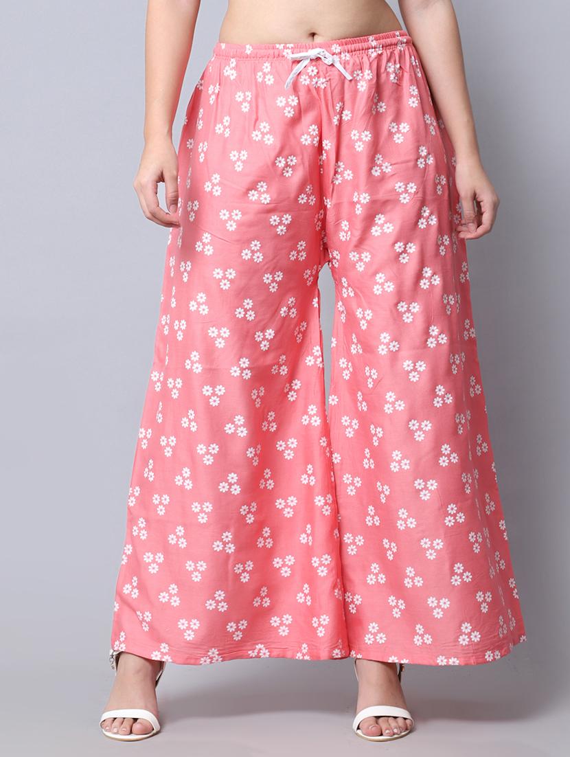 pack of 2 printed flared palazzo - 19125949 - Standard Image - 2