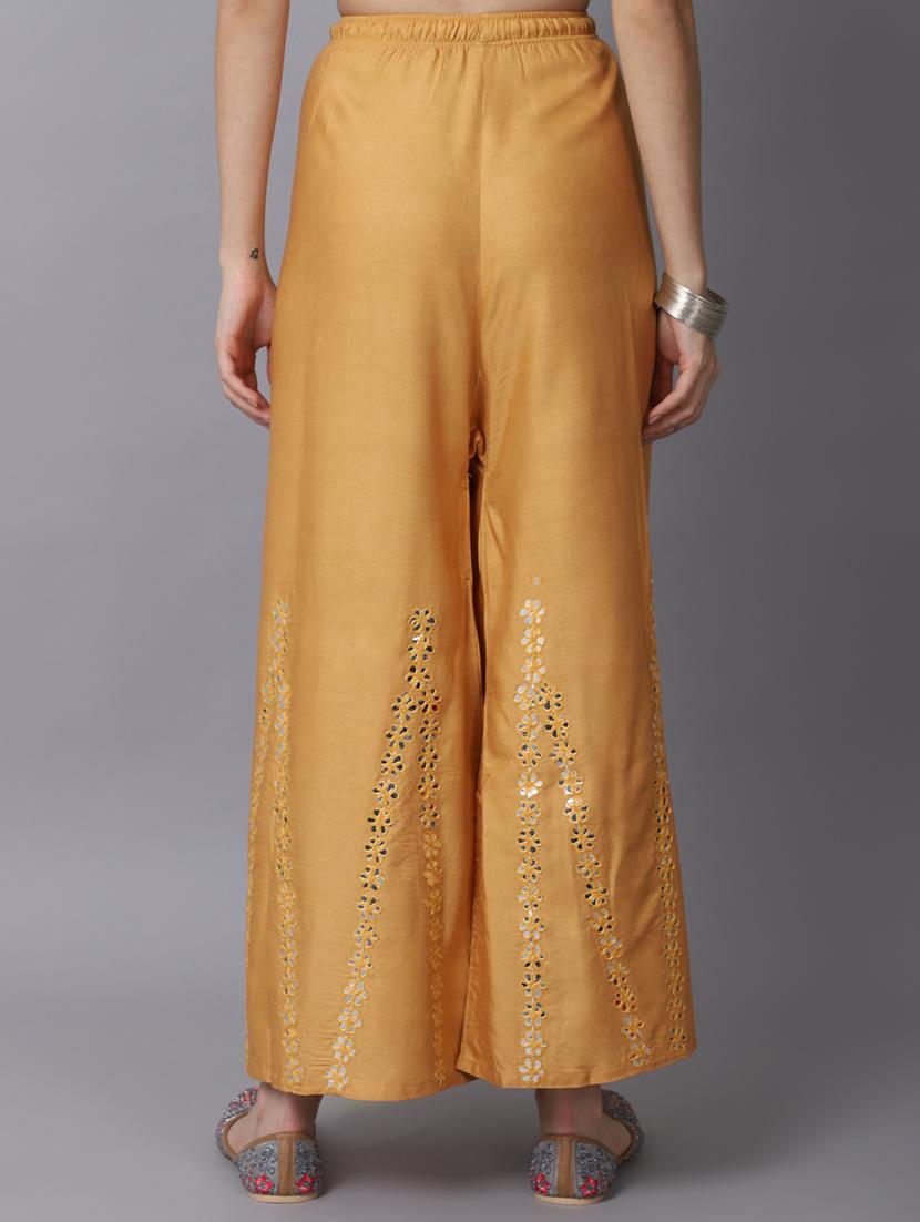 pack of 2 solid flared palazzo - 19126017 - Standard Image - 2