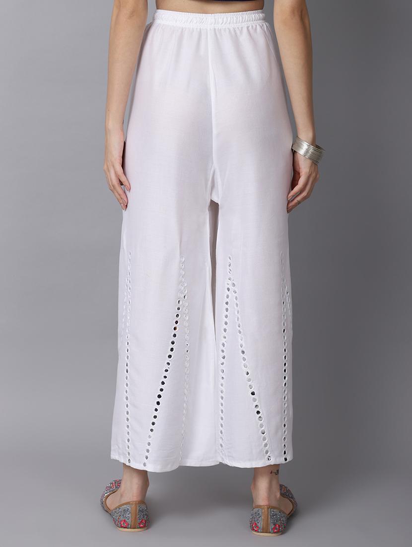 pack of 2 solid flared palazzo - 19126068 - Standard Image - 2