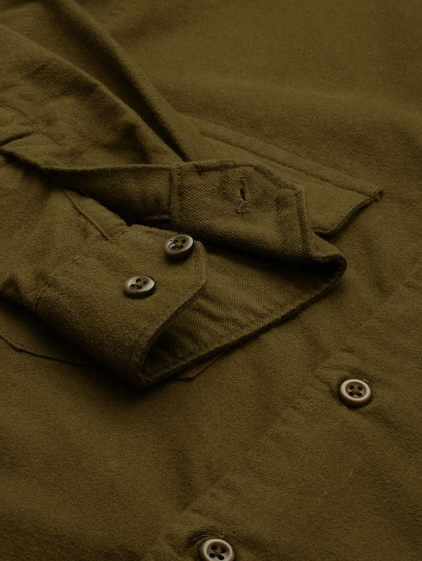 mens solid casual shirt - 19126256 -  Standard Image - 7