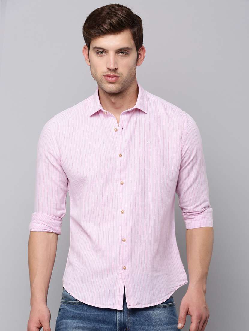 mens stripes casual shirt