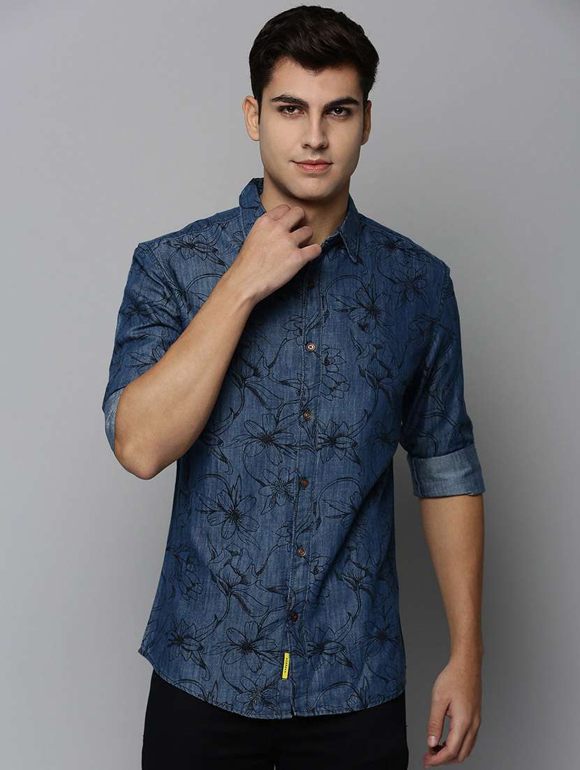 mens florals casual shirt - 19126296 - Zoom Image - 0