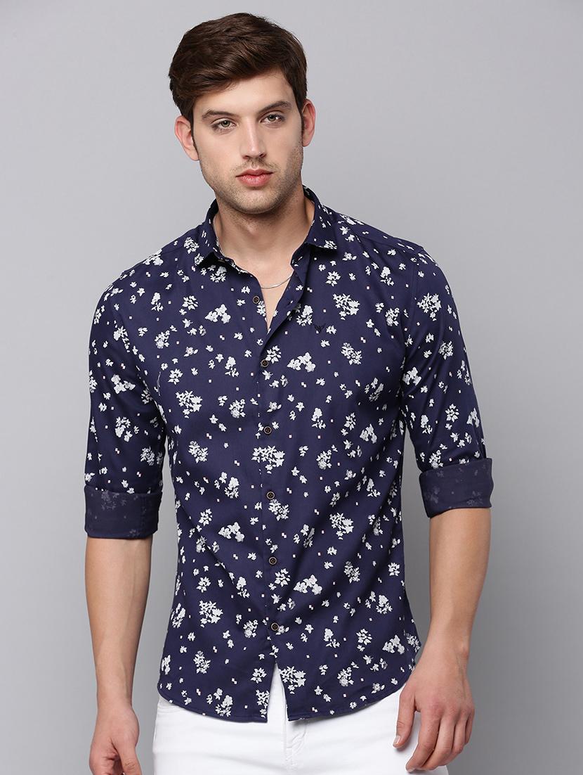 mens florals casual shirt - 19126298 - Zoom Image - 0