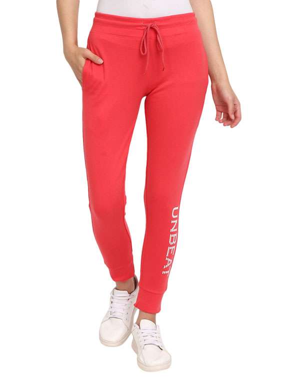 mid rise solid track pant 
