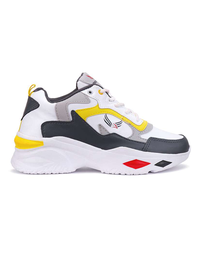 yellow lace up shoe - 19127099 - Standard Image - 2
