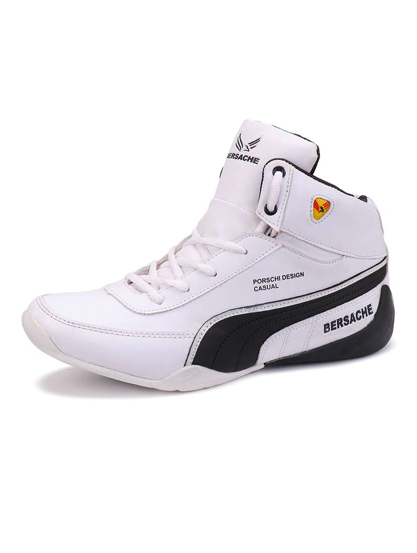 white lace up sports shoe - 19127101 - Standard Image - 2