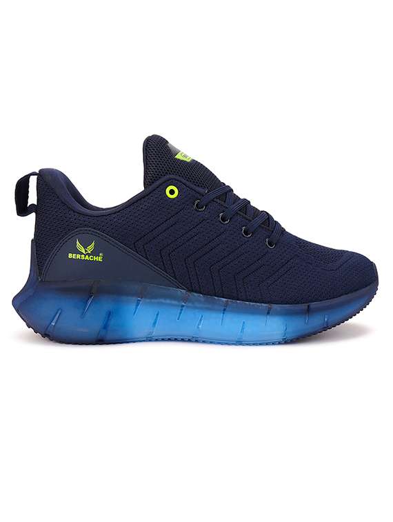 blue lace up sport shoes - 19127109 - Standard Image - 2