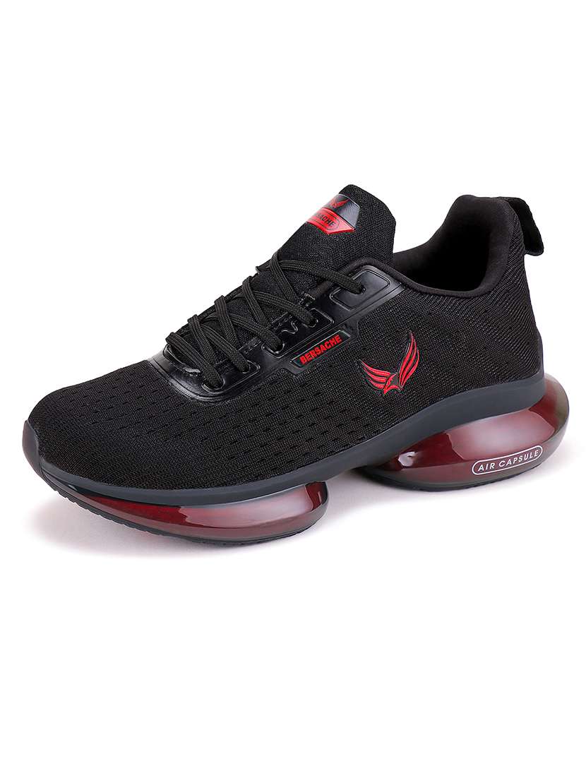black lace up sneakers - 19127121 - Zoom Image - 0