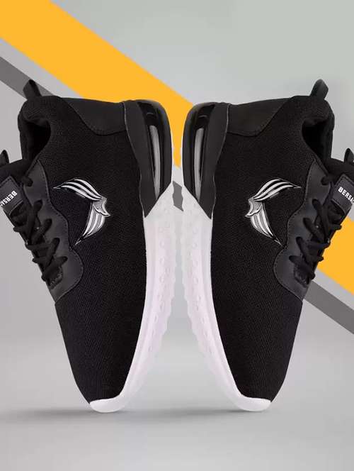 black lace up sneakers  - 19127130 -  Standard Image - 0