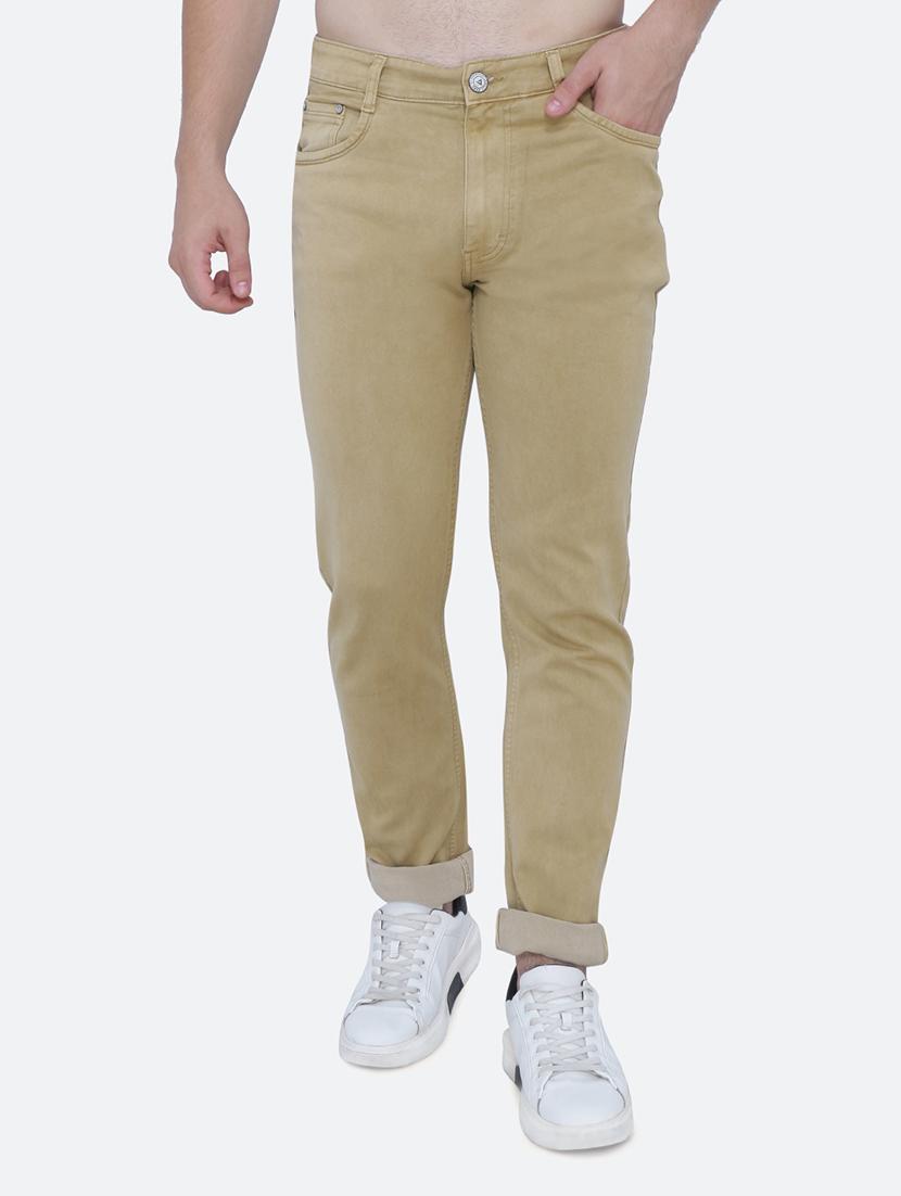 mens slim fit plain jeans - 19128360 - Zoom Image - 0