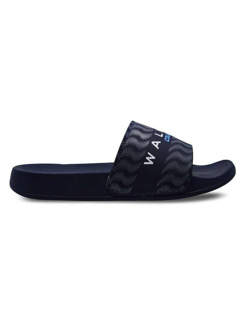 navy flip flop slipper - 19128453 - Standard Image - 2