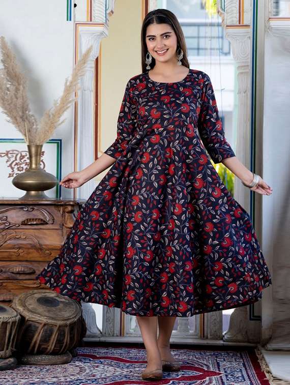 women's a-line kurta - 19129069 -  Standard Image - 2