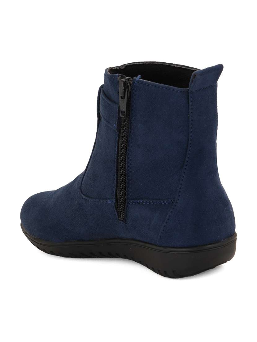 navy ankle boot - 19129212 - Standard Image - 2
