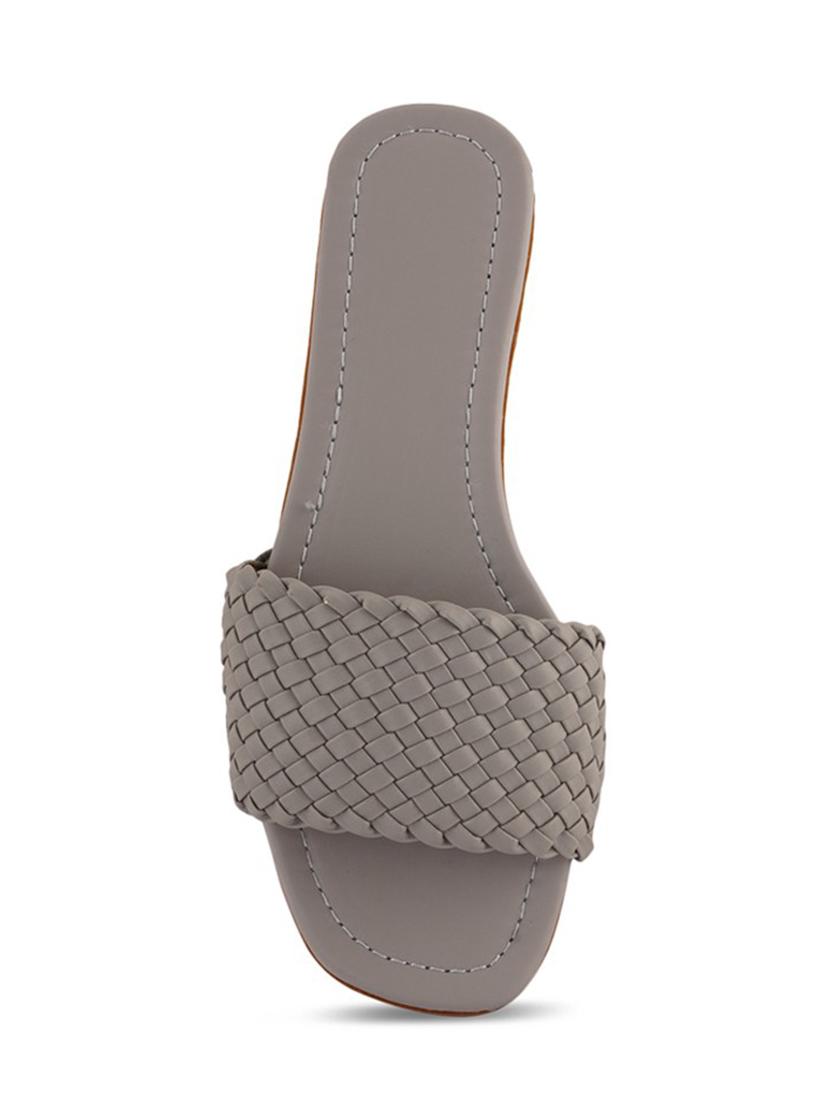 grey flat sandal - 19129256 - Standard Image - 2