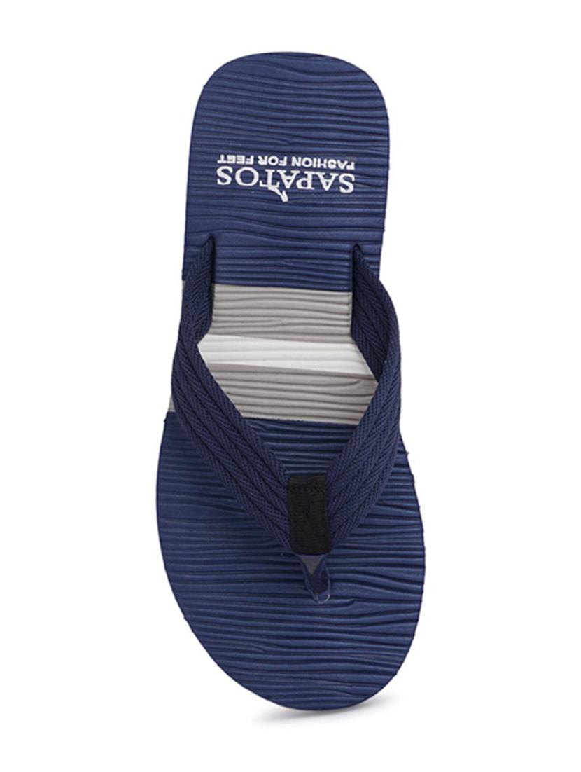 navy flip flop slipper - 19129449 - Standard Image - 2