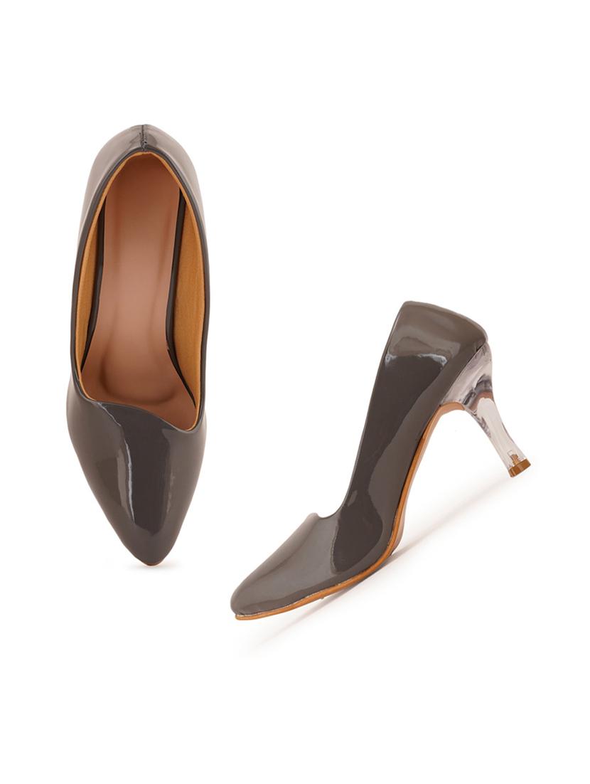 grey pump sandal - 19129636 - Standard Image - 2