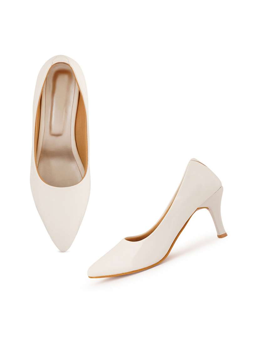 women solid slip on pump - 19129658 - Standard Image - 2