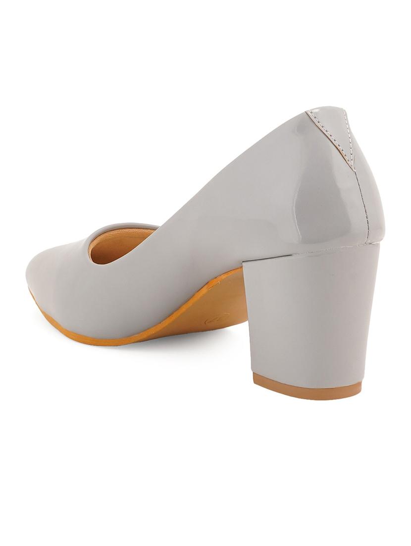 women solid slip on pump - 19129803 - Standard Image - 2
