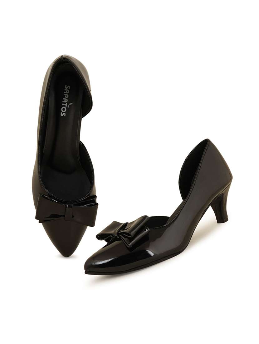 women solid slip on pump - 19129817 -  Standard Image - 2