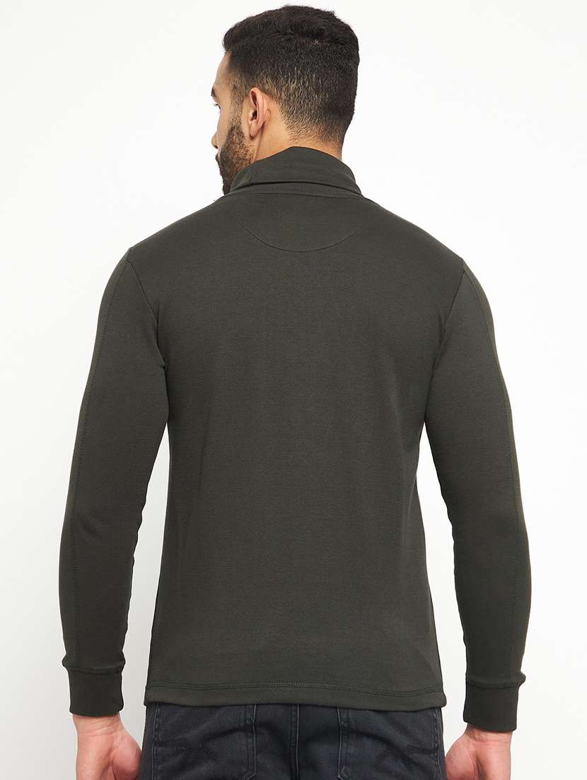 high neck chest printed t-shirt  - 19131453 -  Standard Image - 2