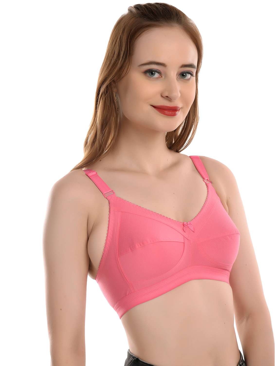 pack of  2 solid t-shirt bra  - 19131566 -  Standard Image - 2