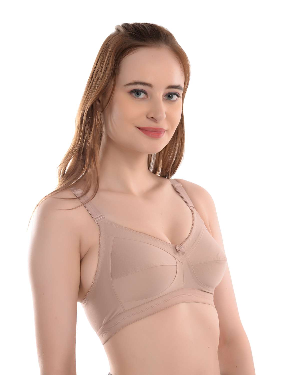 pack of  2 solid t-shirt bra  - 19131567 -  Standard Image - 2