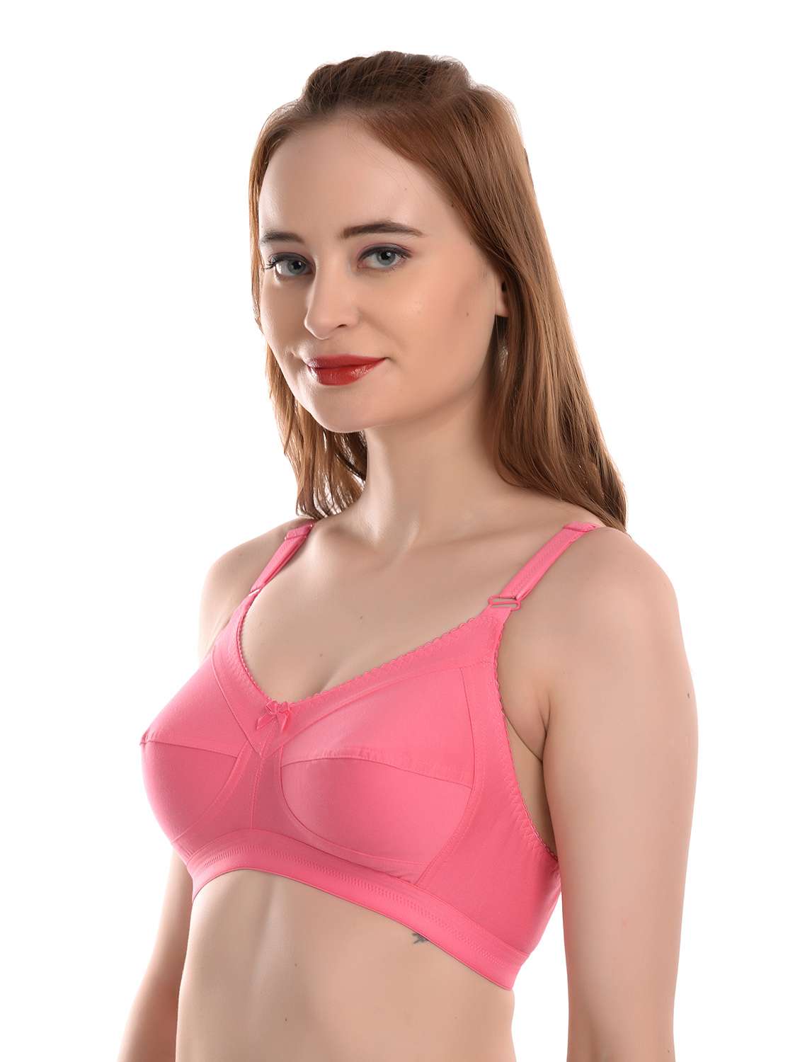 pack of  2 solid t-shirt bra  - 19131574 -  Standard Image - 2